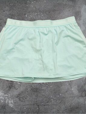 nike turquoise blue tennis skort size XL athleisure pilates soft girl